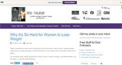 Desktop Screenshot of dicktalens.com